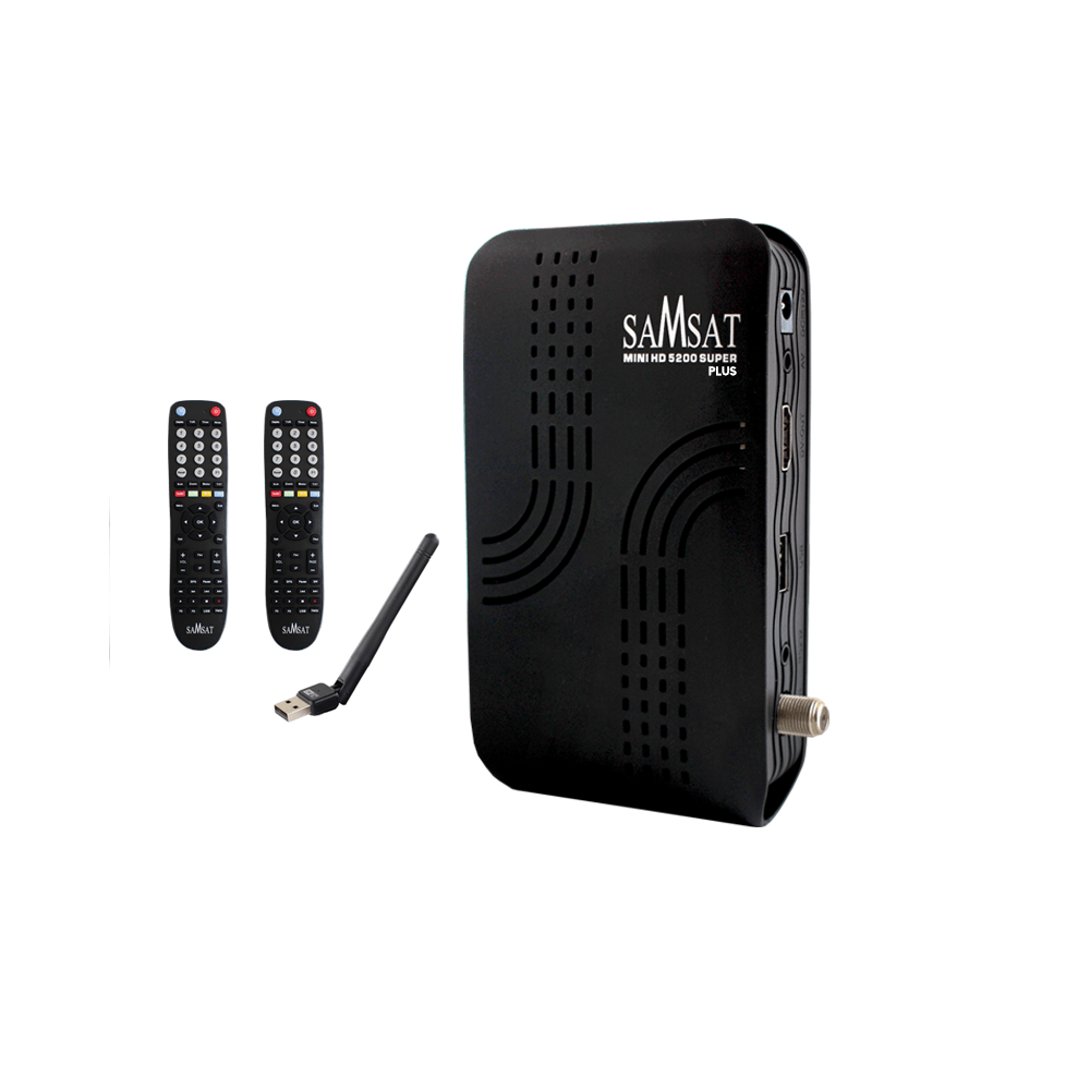 SAMSAT HD 5200 SUPER PLUS / WIFI + 18 MOIS SHARING + 18 MOIS IPTV