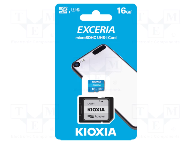 CARTE MEMOIRE MICRO KIOXIA 16G