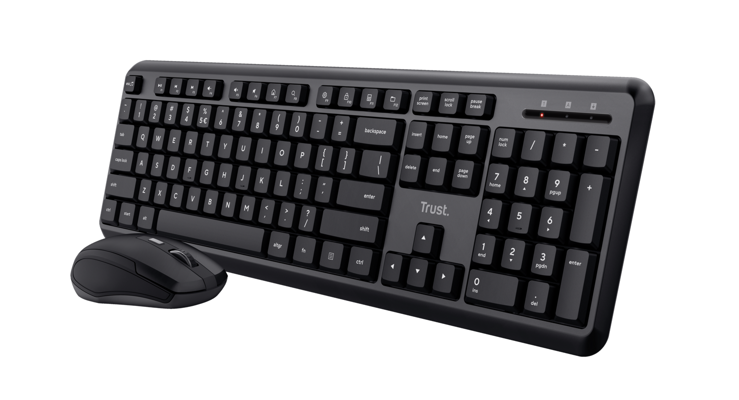 CLAVIER @ SOURIS SANS FIL TRUST 18043