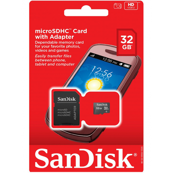 CARTE MEMOIRE MICRO SANDISK 32G