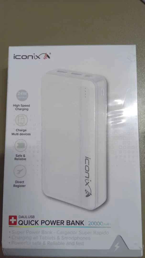 POWER BANK ICONIX 10.000 MAH PB1517