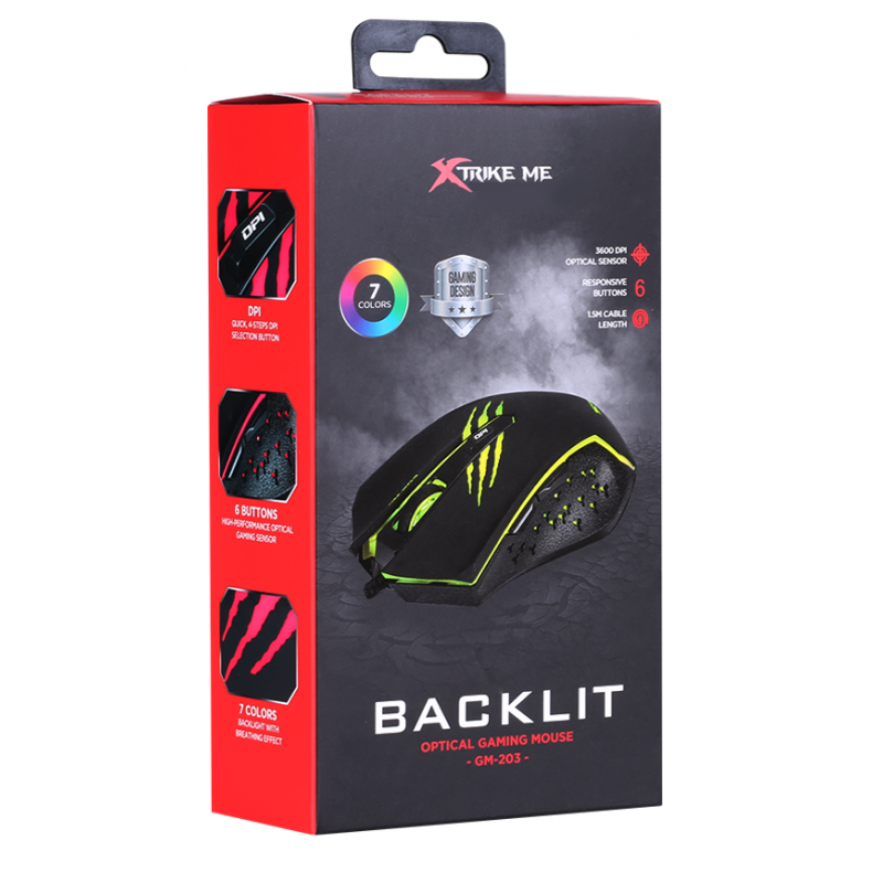 SOURIS OPTIQUE XTRIKE ME GM-203