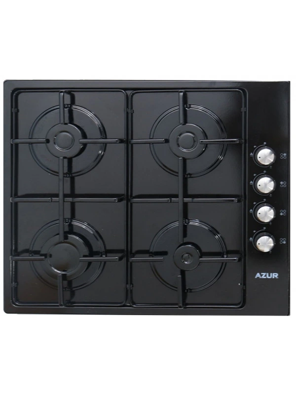 PLAQUE AZUR 4F 60CM NOIR