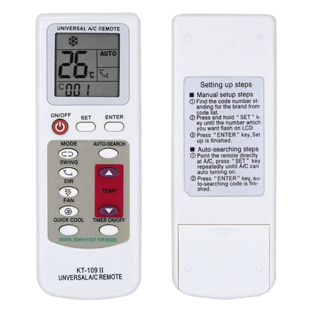 COMMANDE CLIMATISEUR UNIVERSEL