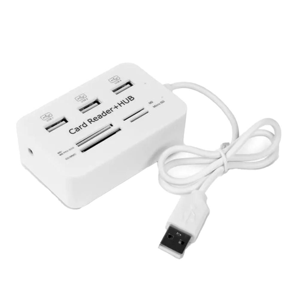 HUB COMBO USB 3.1 + MULTI LECTEUR MEMOIRE
