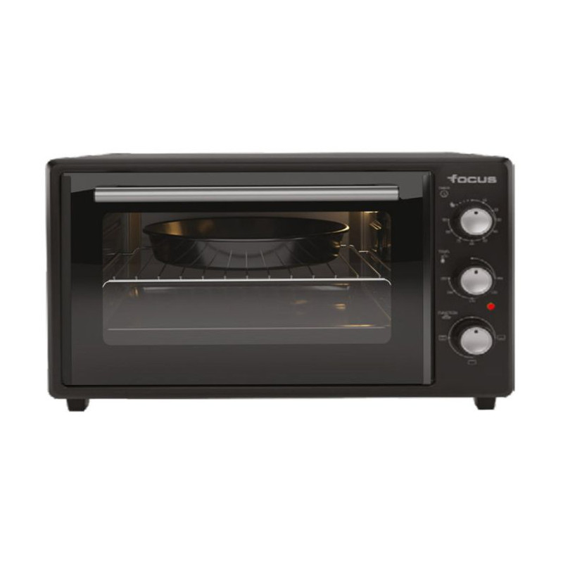 Four Électrique Ventilé Focus 45 Litres - Noir/gris