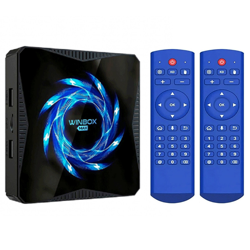 ANDROID BOX WINBOX MAX 8K 4GO/32GO +12 MOIS(ALPHA+DIWEN+TA3LIMIYA+CHAHED)
