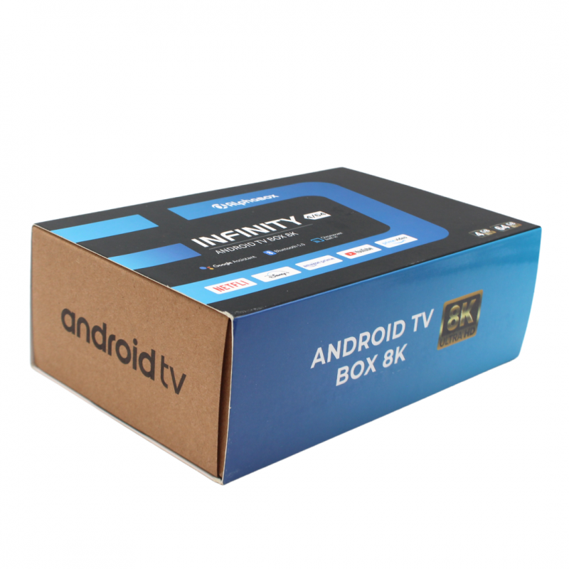 Box Android Alpha Infinity 8K 4Go/64 Go+12MOIS(Alpha+diwen+ta3limiya+chahed+360 aljazira) – Image 2